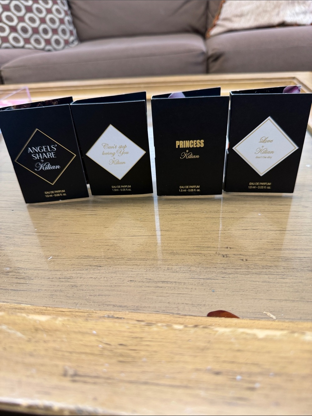 Set of 4 Kilian samples